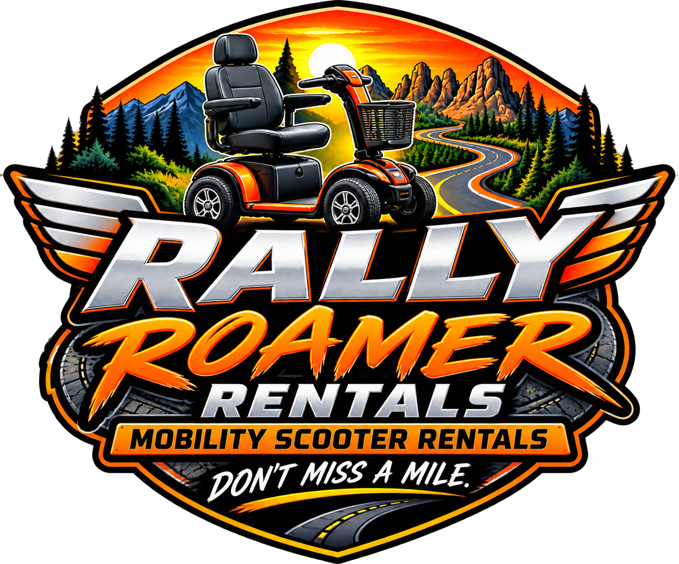 Rally Roamer Rentals logo